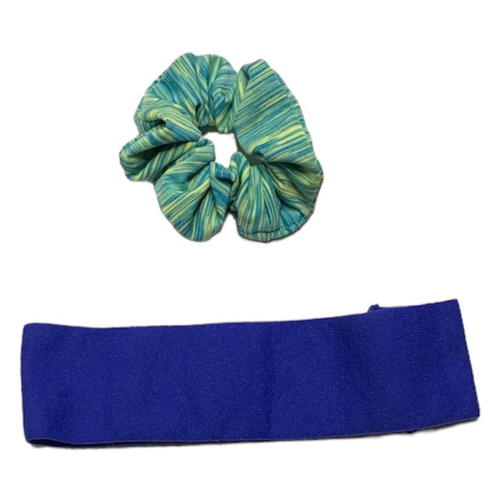 2pcs Blue Hair Accessory Bundle
